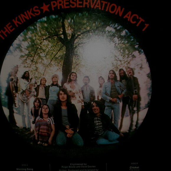 ray davies & kinks preservation act 1 1973 lp - dave lola daylight rock arthur - Picture 2 of 3